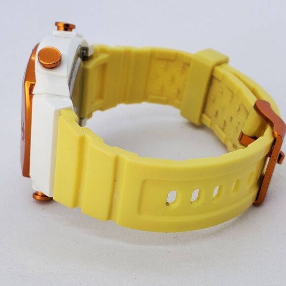 Adidas Originals 44MM Men Digital Watch Multicolor Case Yellow Bands New Battery - Picture 10 of 16